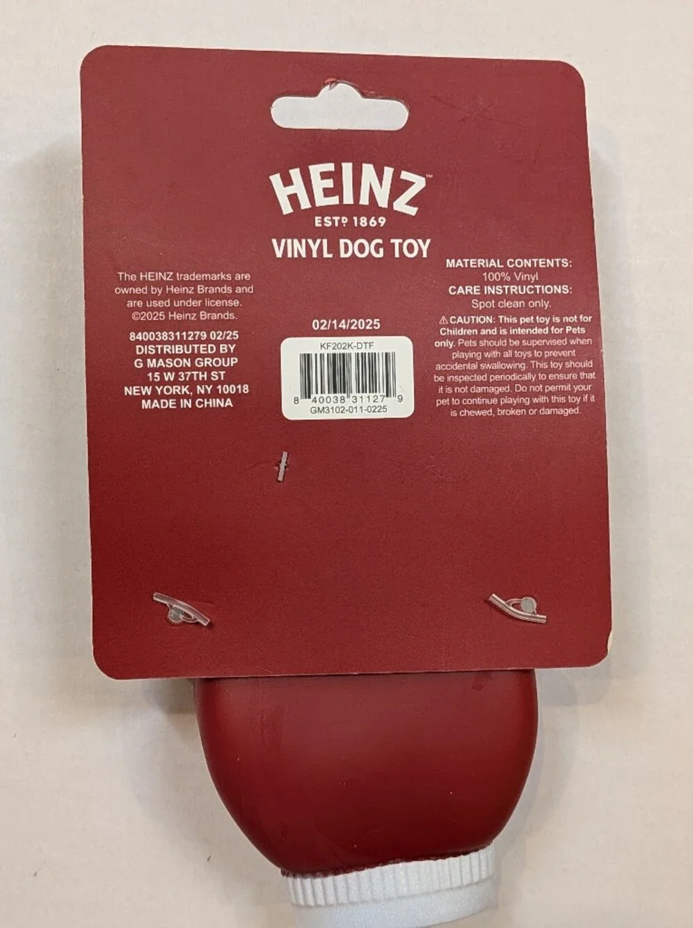 Vinyl Candy Food Squeaky Dog Toys Lot Of 4